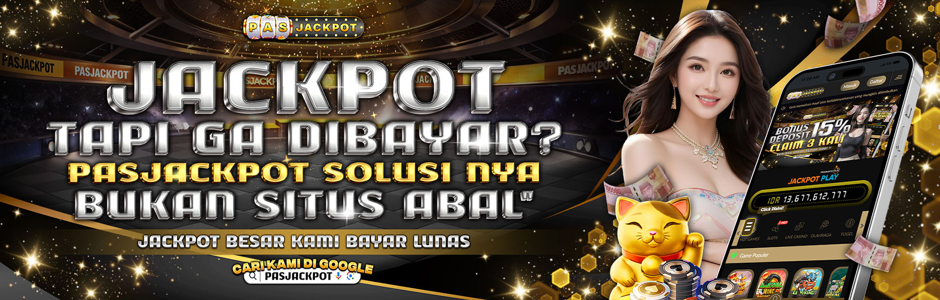 RASAKAN SENSASI JACKPOT YANG TERTUNDA
