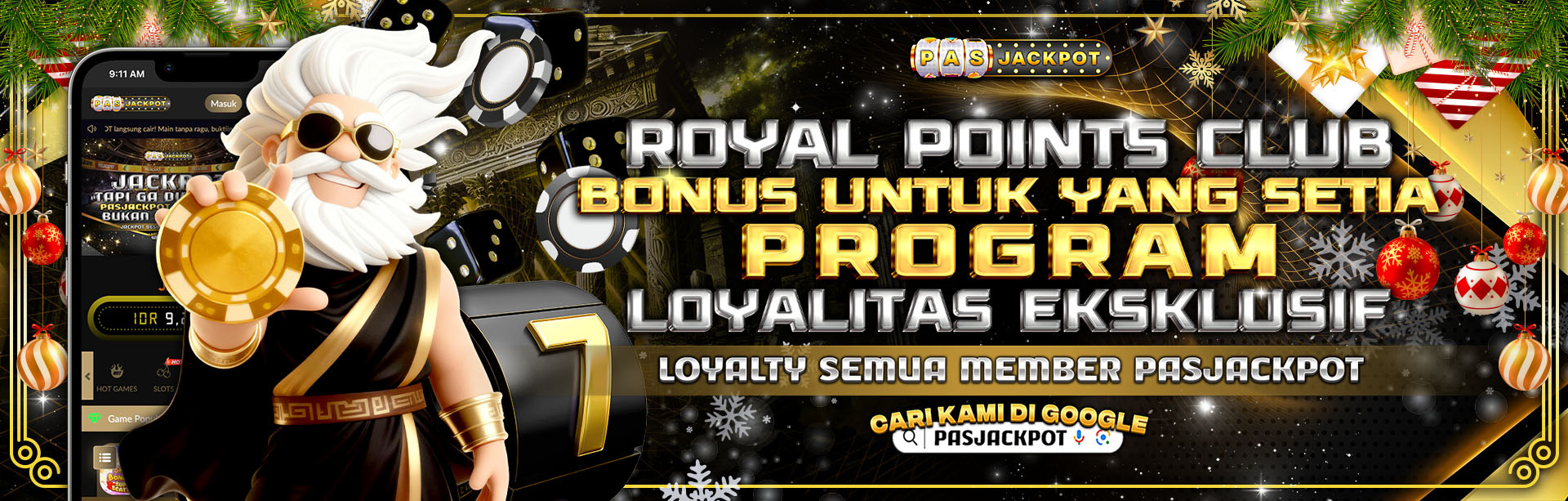 Program Loyalitas Eksklusif untuk Member PASJACKPOT