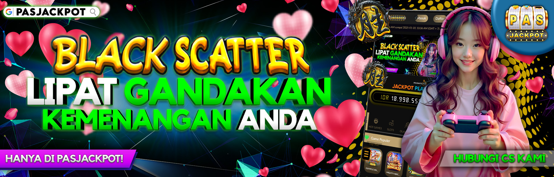 SCATTER HITAM