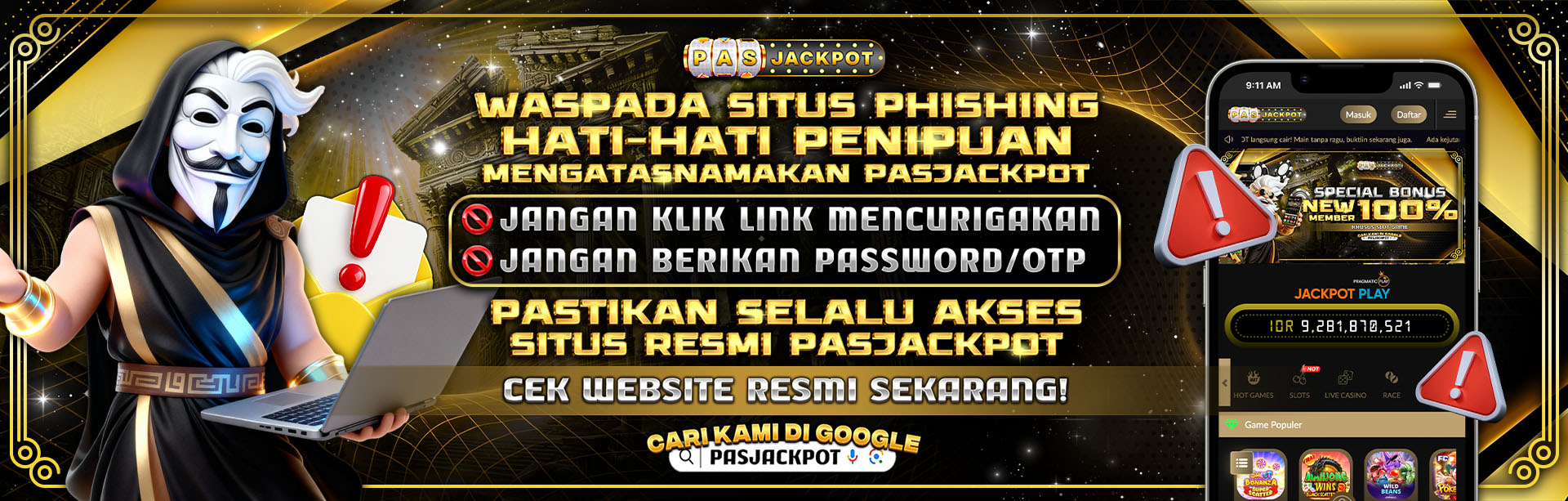 WASPADA SITUS PENIPUAN