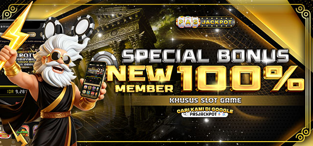 BONUS NEW MEMBER 100%