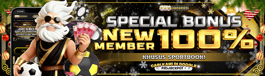 BONUS NEW MEMBER SPORT 100% JACKPOT