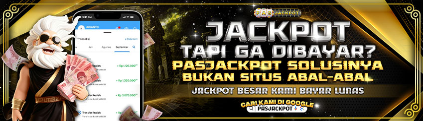 RASAKAN SENSASI JACKPOT YANG BERLIMPAH